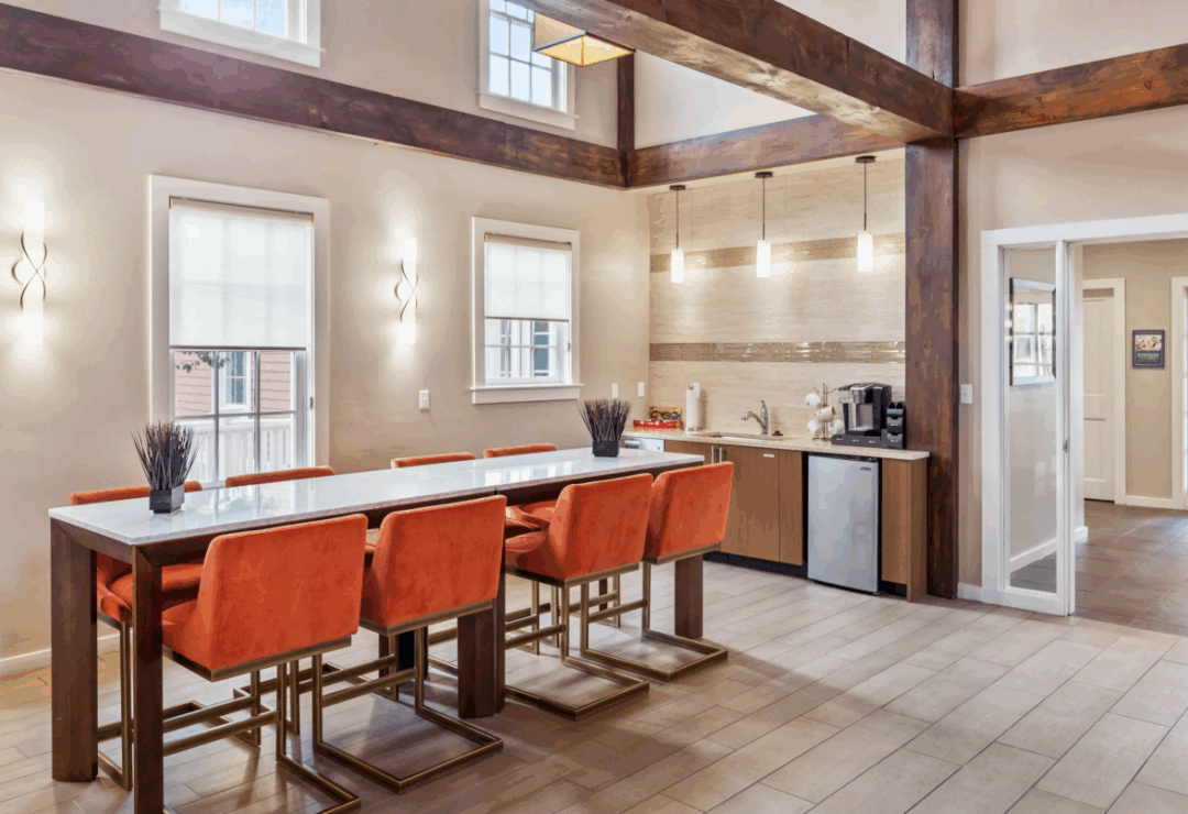 Clubroom of Orchards Apartments in Marlborough