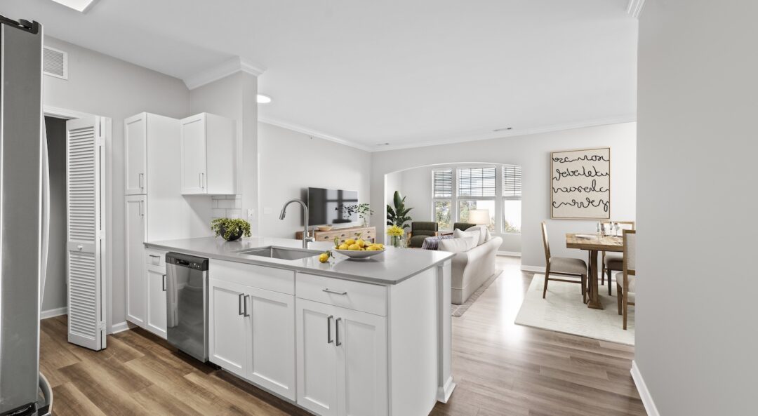 living and dining room