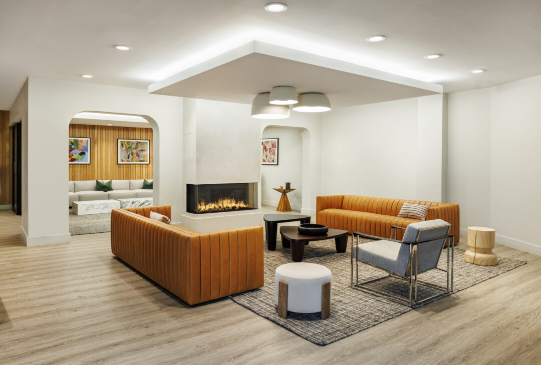 Community Lounge of South Standard at Washington Village in South Boston
