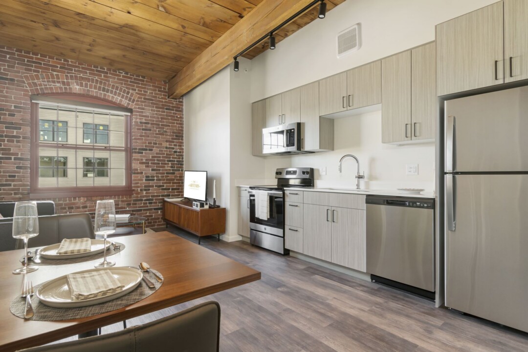Kitchen of The Artemis at Arlington Heights in Arlington