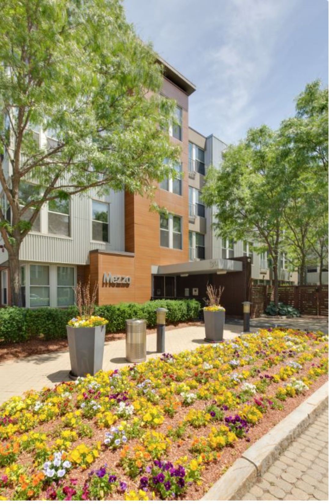 Mezzo Design Lofts exterior apartment style building