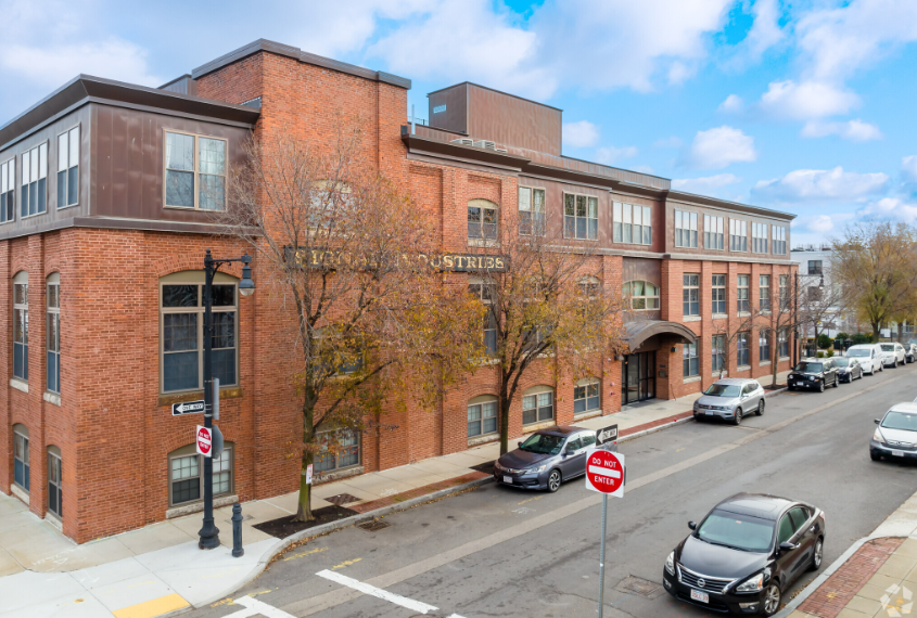 Exterior shot of the Signal Building in South Boston