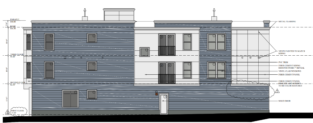 Side rendering of 404 Lowell Street in Wakefield