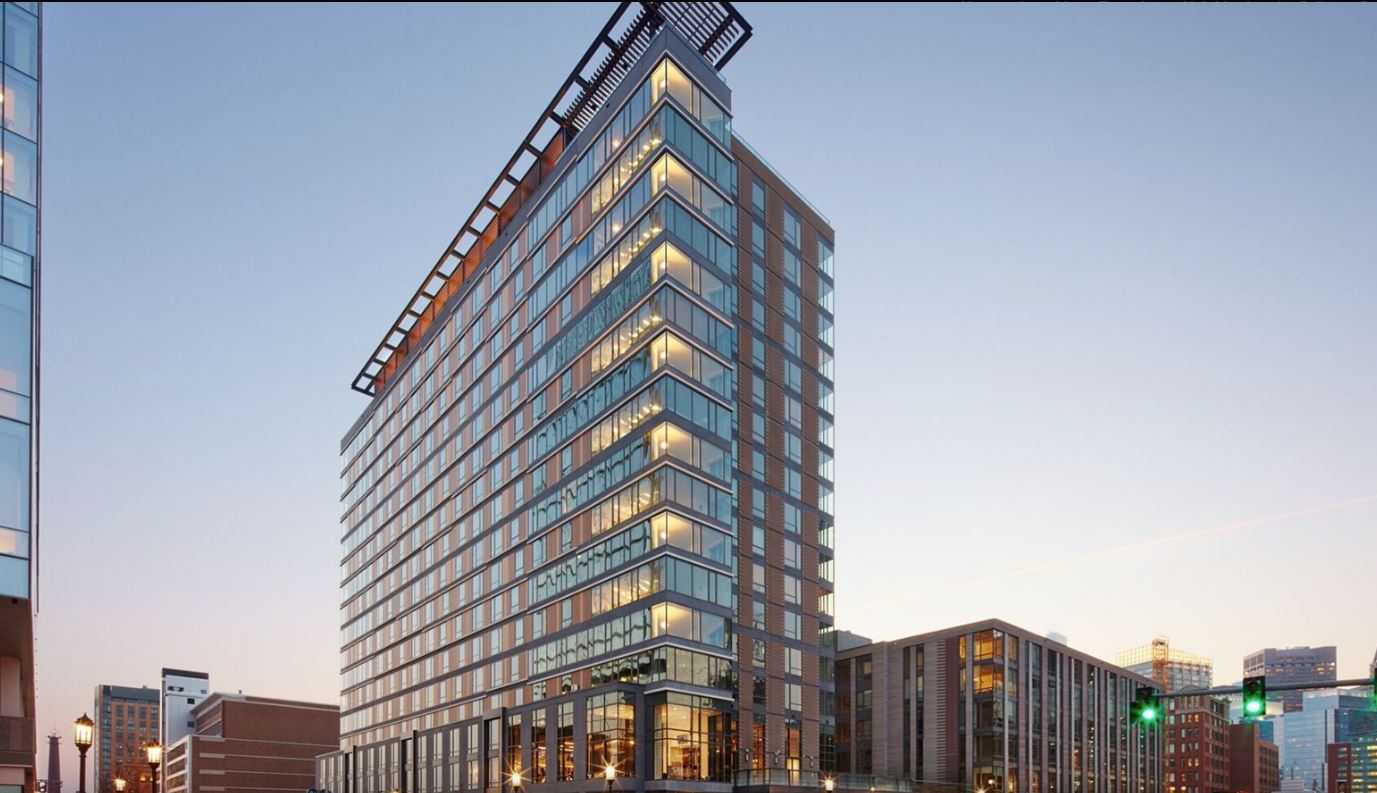 apartment style building of Watermark apartments