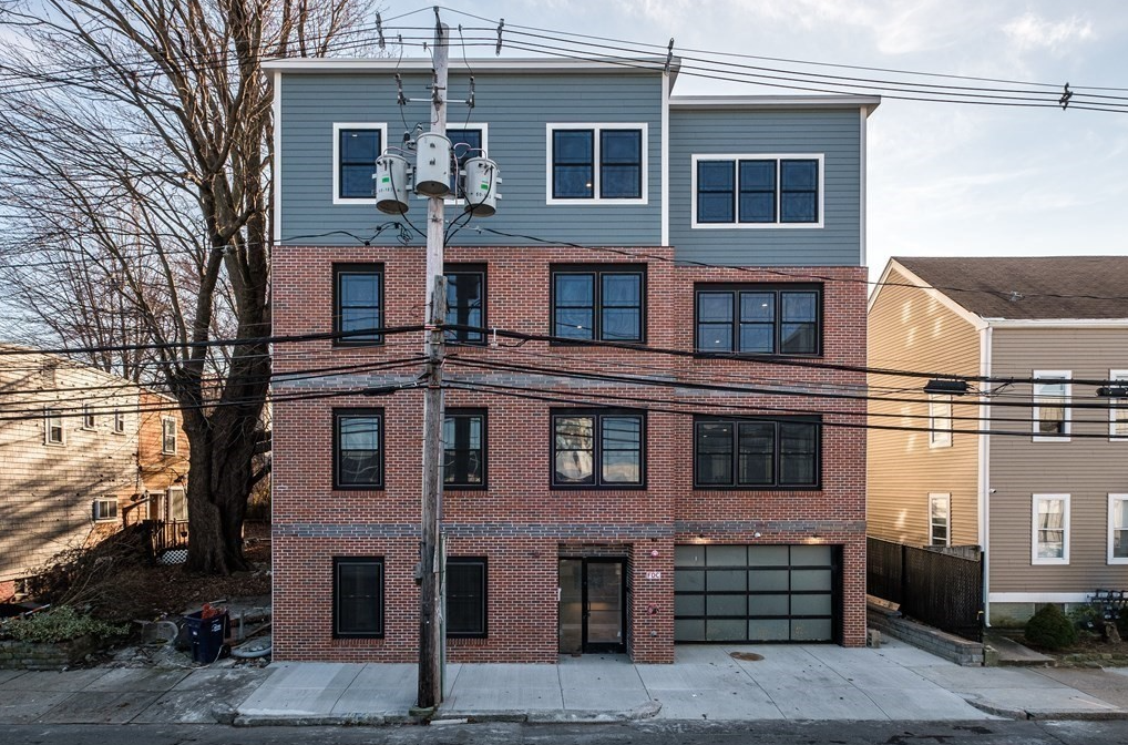 Front exterior of 119 Addison in East Boston