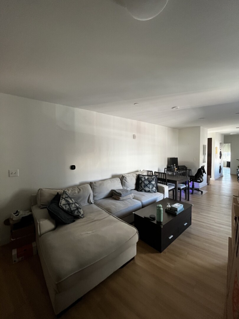 Living Room of 88 Hudson in Chinatown