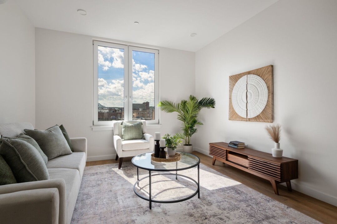 Living Room of 440 Broadway in Chelsea