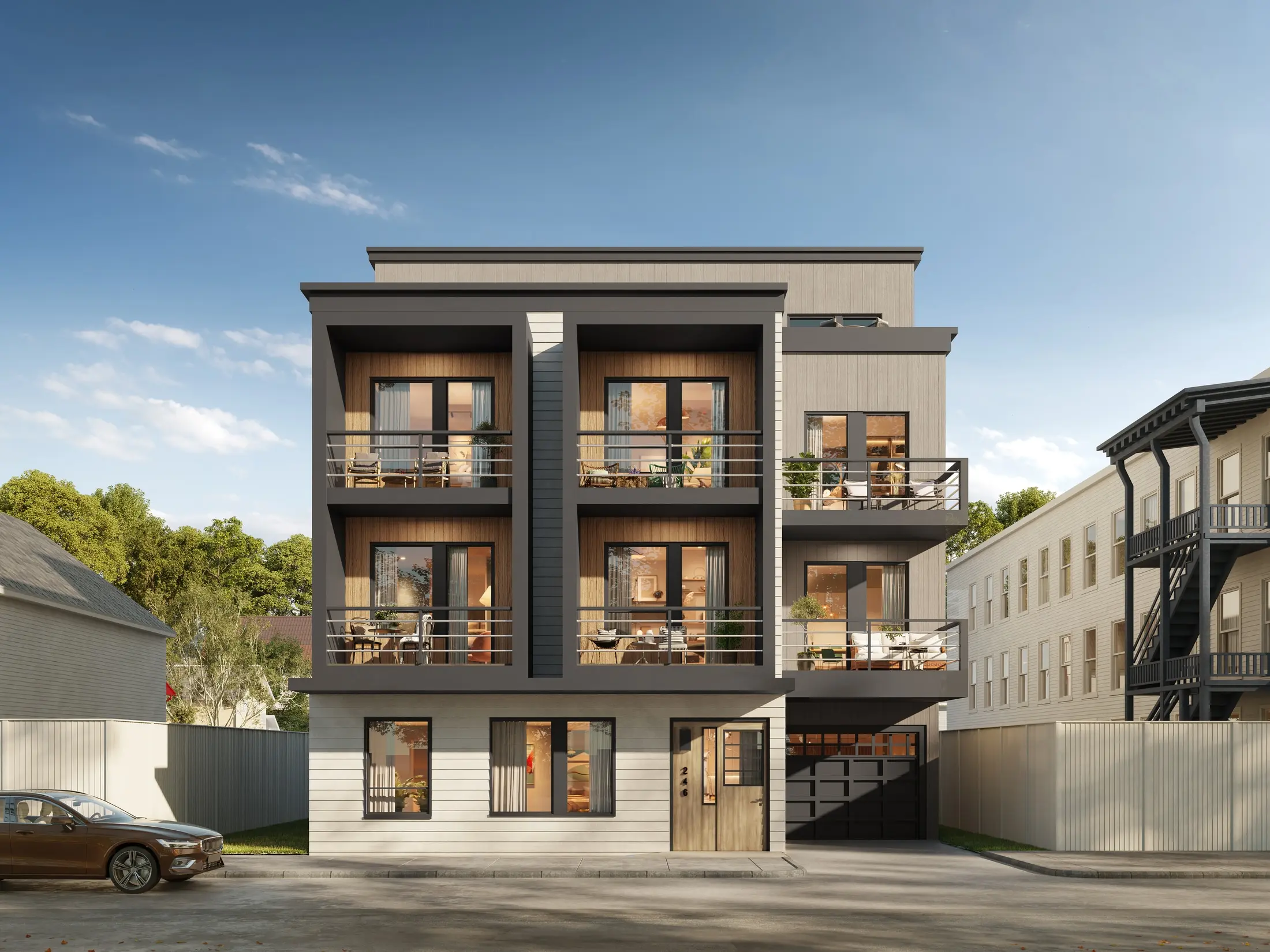 Exterior of 246 Havre in East Boston