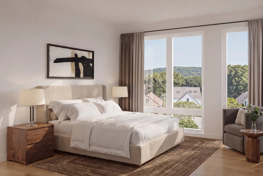 Bedroom of Cedar Park One64 in Melrose