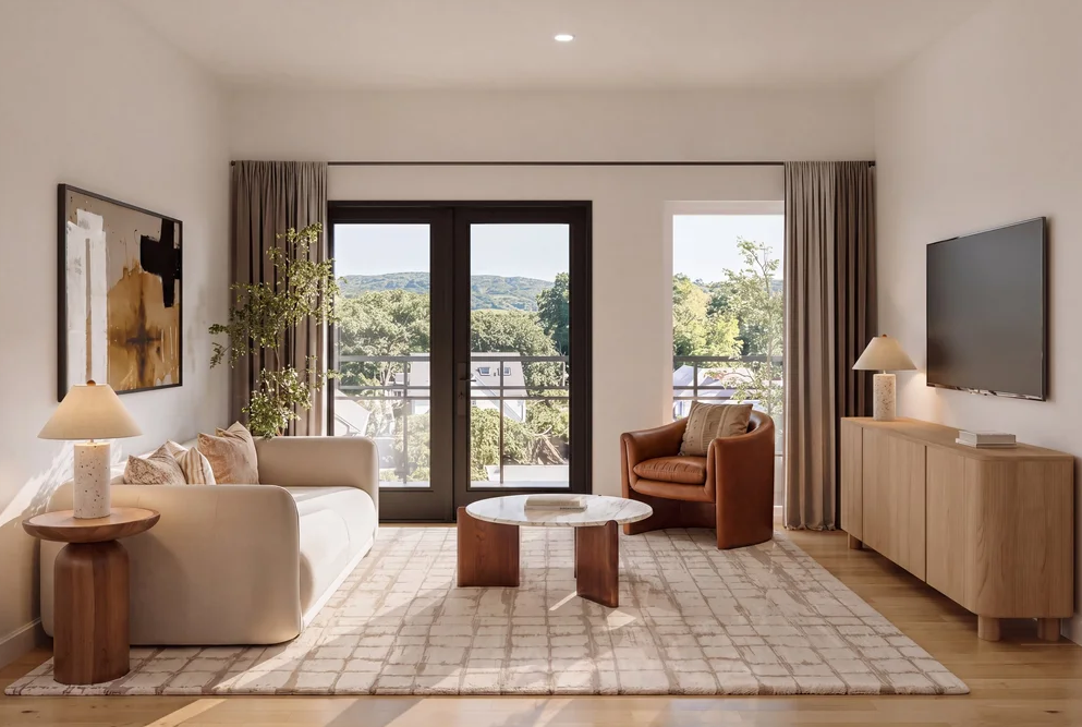 Living Room of Cedar Park One64 in Melrose