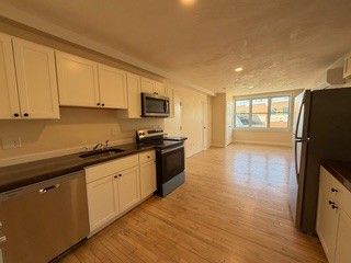 Kitchen of MacDonald Station in Maynard