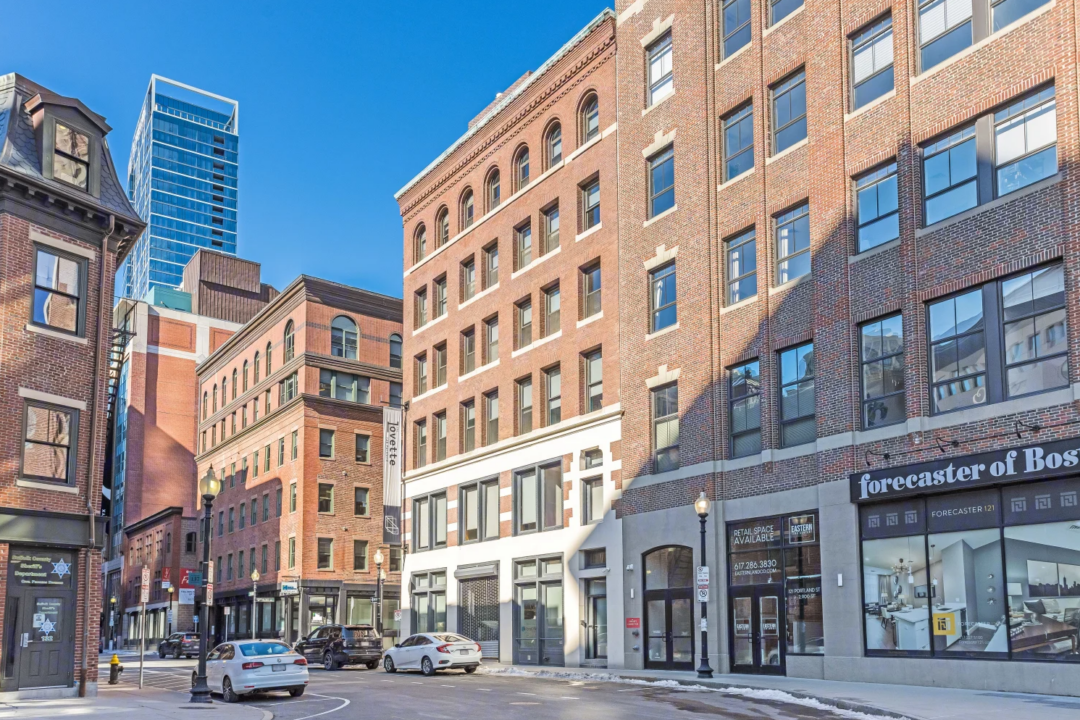 Street View of Portland Street Residences in the West End